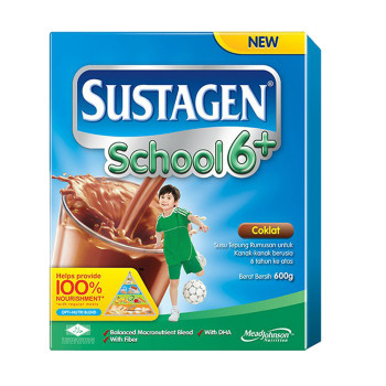 Sustagen School 6 Plus Chocolate Milk Powder 600g