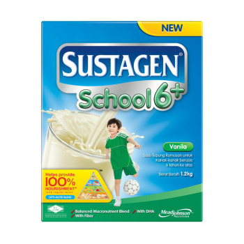 Sustagen School 6 Plus Vanilla Milk Powder 1.2kg