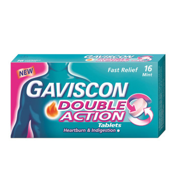 Gaviscon Double Action Tablets 250mg x 16's