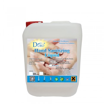 Duro 942 Hand Sanitizing liquid 10L - Aloe Vera