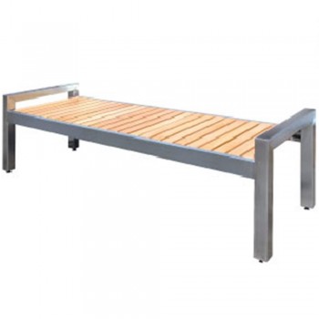 Stainless Steel + Wood Benches-SB-353 (Item No: G01-470)