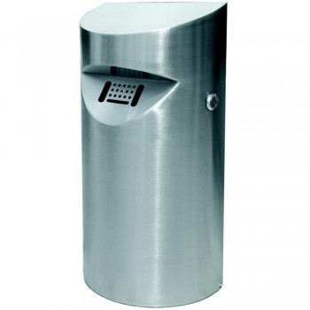 Stainless Steel Wall Mounted Ashtray Bin-WMA-172/SS (Item No: G01-440)