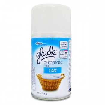 Glade Automatic Spray Refill - Clean Linen (Item No: F01-12 C/LINEN) A3R1B96 EOL 28/6/2016