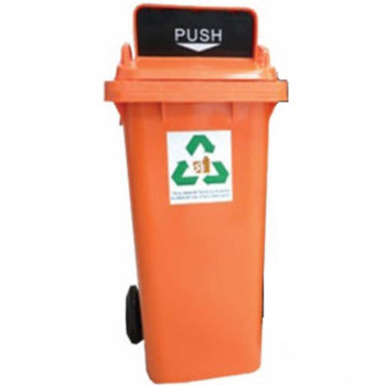 LEADER Recycling Bins RB 240 Orange (Item no: G01-173) (refer to G01-171)