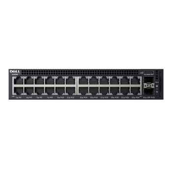 Dell 210-AEIM Networking X1026 Smart Web Managed Switch 24x 1GbE and 2x 1GbE SFP Ports