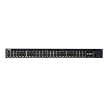 Dell 210-AEIO Networking X1052 Smart Web Managed Switch, 48x 1GbE and 4x 10GbE SFP+ Ports