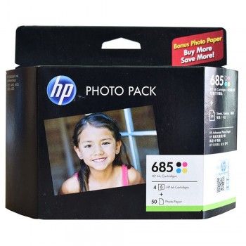 HP 685 CMYK Ink Cartridge PVP Pack (J3N05AA)