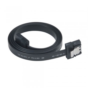 Akasa PROSLIM super slim SATA 3.0 cable - 50cm (Black)