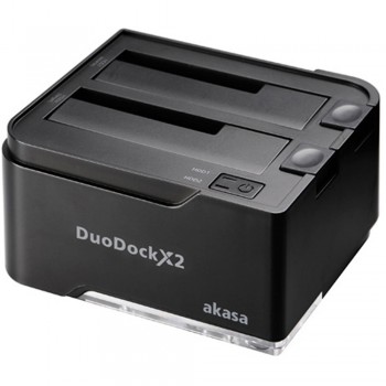 Akasa Duodock X USB3.0 Docking Station (Black)
