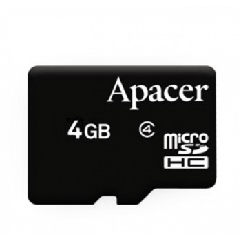 Apacer Micro SDHC Class 4 MemoryCard - 4GB EOL-30/12/2016