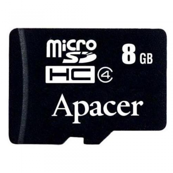 Apacer Micro SDHC Class 4 Memory Card - 8GB