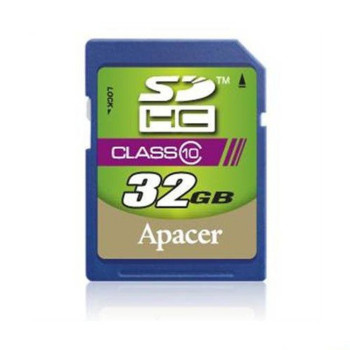 Apacer SDHC Class 10 Memory Card - 32GB (Item No:APC SDHC 32CL10) EOL-17/10/2016