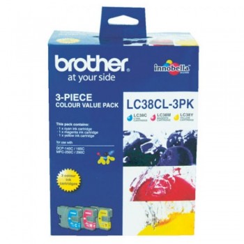 Brother LC-38 Color Value Pack