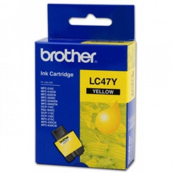 Brother LC-47 Yellow Ink