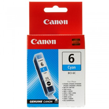 Canon BCI-6 Ink Cartridge (14ml) - Cyan