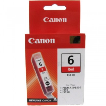 Canon BCI-6 Ink Cartridge (14ml) - Red