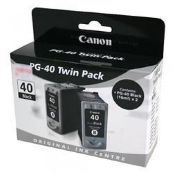 Canon PG-40 Black Twin Pack Ink Cartridge
