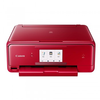 CANON Pixma TS8070 Inkjet A4 3 in 1 Color Printer - Red 