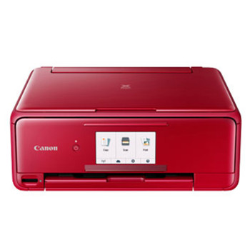 Canon TS8170 Red All-In-One Inkjet Printer (Print, Scan, Copy)