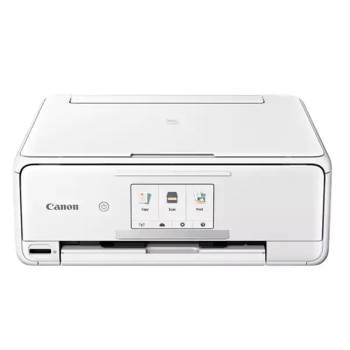 Canon TS8170 White All-In-One Inkjet Printer (Print, Scan, Copy)