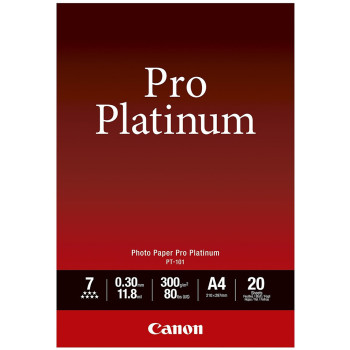Canon PT-101 4R Photo Paper Pro Platinum (20shts) (Item No: C PT-101 [4R])