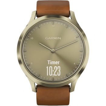 Garmin Vivomove HR Premium Smart Watch - Gold, Small/Medium