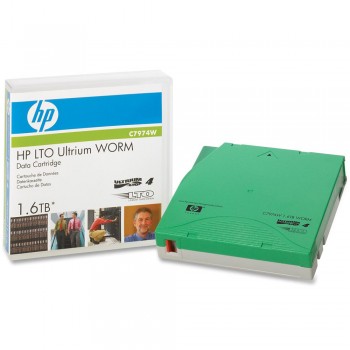 HP LTO4 Ultrium 1.6TB WORM Data Tape Cartridge C7974W