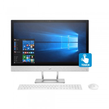 HP Pavilion 24-R178D 24" FHD IPS Touch AIO Desktop PC - i7-8700T, 8gb ddr4, 2tb, Amd R530 2GB, W10