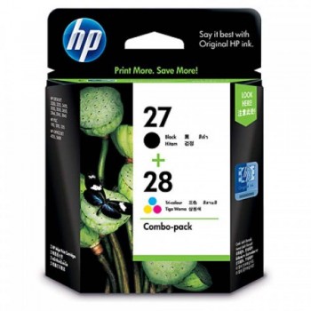 HP 27/28 Combo-pack Inkjet Print Cartridges (CC628AA)
