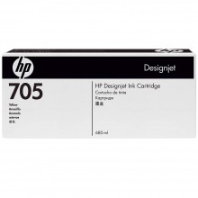 HP 705 Yellow Ink Cartridges (CD962A)