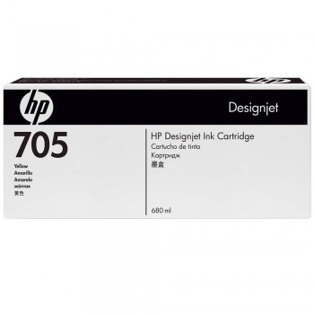 HP 705 Yellow Ink Cartridges (CD962A)