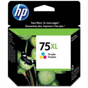 HP 75XL Tri-color Inkjet Print Cartridge (CB338WA)