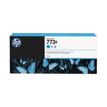 HP 773B 775ml Cyan DesignJet Ink Cartridge (HP C1Q34A)