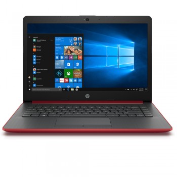 HP 14-cm0088AU 14" HD Laptop - AMD A6-9225, 4GB DRR4, 500GB, AMD Share, W10, Red