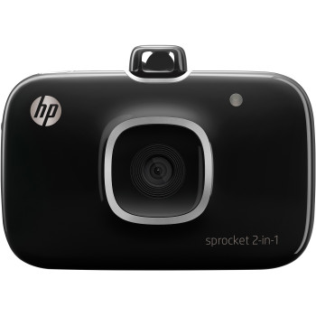 HP Sprocket 2-in-1 Photo Printer - Black