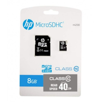 HP MicroSD Class10 Memory Cards - 8GB EOL 06/04/2016