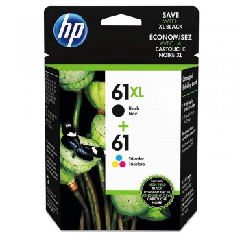 HP 61XL Colour/Black Ink Cartridge PVP Pack (J3N03AA)