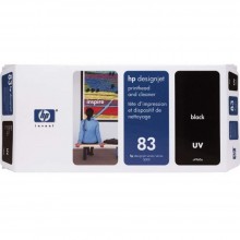 HP 83 DesignJet UV Printhead/Printhead Cleaner - Black (C4960A)