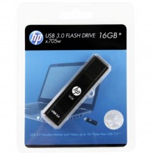 HP X705W Stainless Steel USB Flash Drive - 16GB