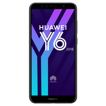 Huawei Y6 5.7" HD+ SmartPhone (2018) - 6gb, 2gb, 13mp, 3000mAh, Black