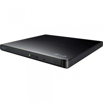 LG External Ultra Slim Size DVD Burner - Black