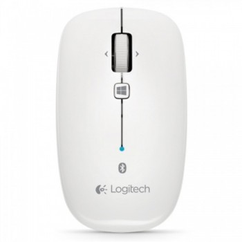 Logitech Bluetooth M557 Mouse - Pearl White