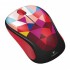 Logitech Play Collection Wireless M238 Mouse - Red Facets