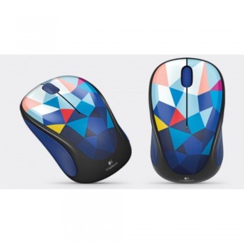 Logitech Play Collection Wireless M238 Mouse - Blue Facets