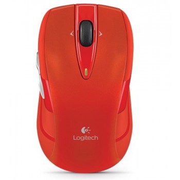 Logitech Wireless M545 Mouse - Red