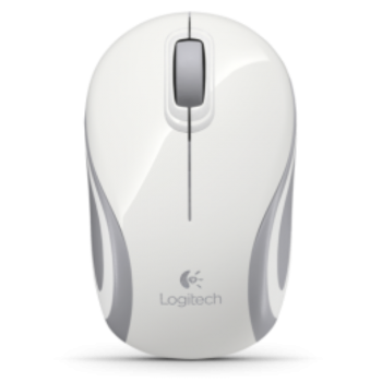 Logitech Wireless Mouse M187 White