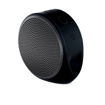 Logitech X100 Mobile Wireless Speaker - Black Housing with Grey Grill (Item No: D06-20-GY)