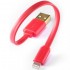Magic Pro - ProMini Lightning Cable 18cm - Red 