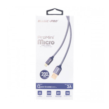 Magic-Pro ProMini 2M Micro Usb Charge & Sync Cable - Blue