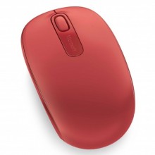 Microsoft Wireless Mobile Mouse 1850 - Flame Red (Item No: MSU7Z-00035)